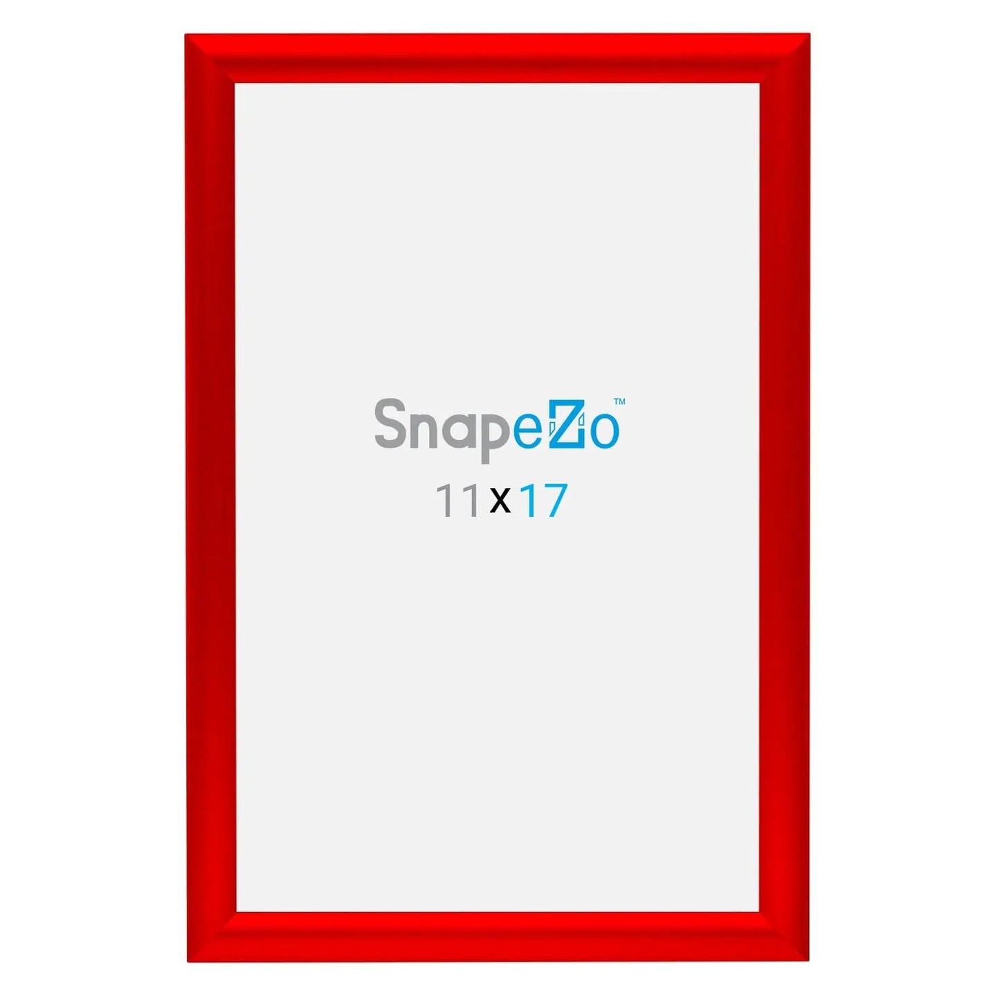 11x17 Red SnapeZo® Snap Frame - 1" Profile - Snap Frames Direct