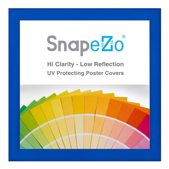 30x30 Blue SnapeZo® Snap Frame - 1.2" Profile - Snap Frames Direct