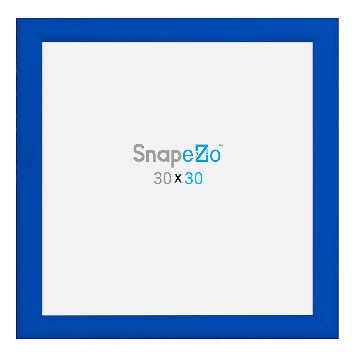 30x30 Blue SnapeZo® Snap Frame - 1.2" Profile - Snap Frames Direct
