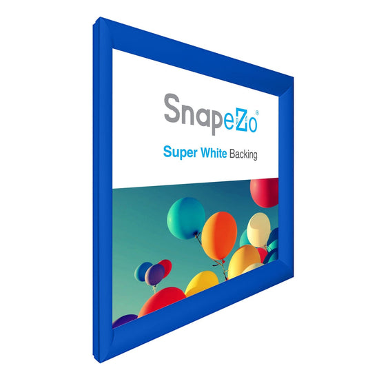 33x33 Blue SnapeZo® Snap Frame - 1.2" Profile - Snap Frames Direct