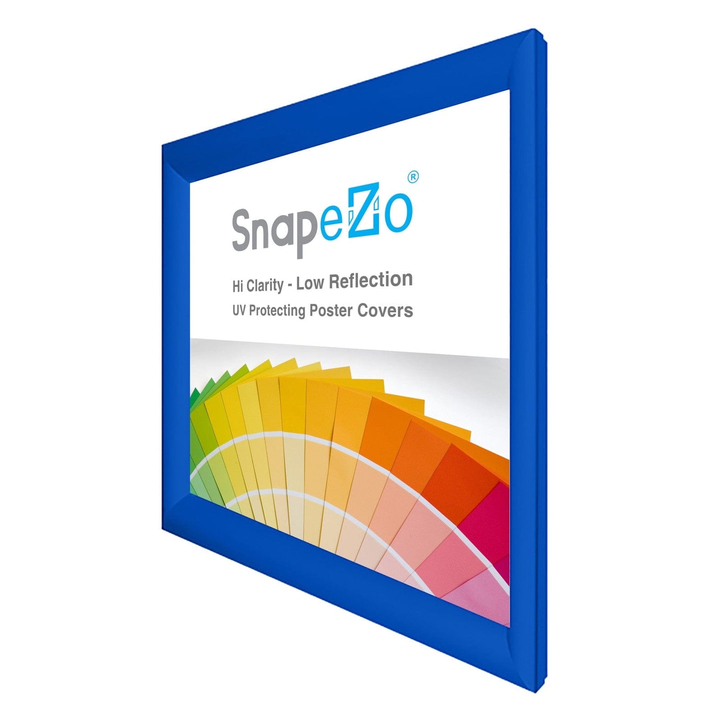 26x26 Blue SnapeZo® Snap Frame - 1.2" Profile - Snap Frames Direct