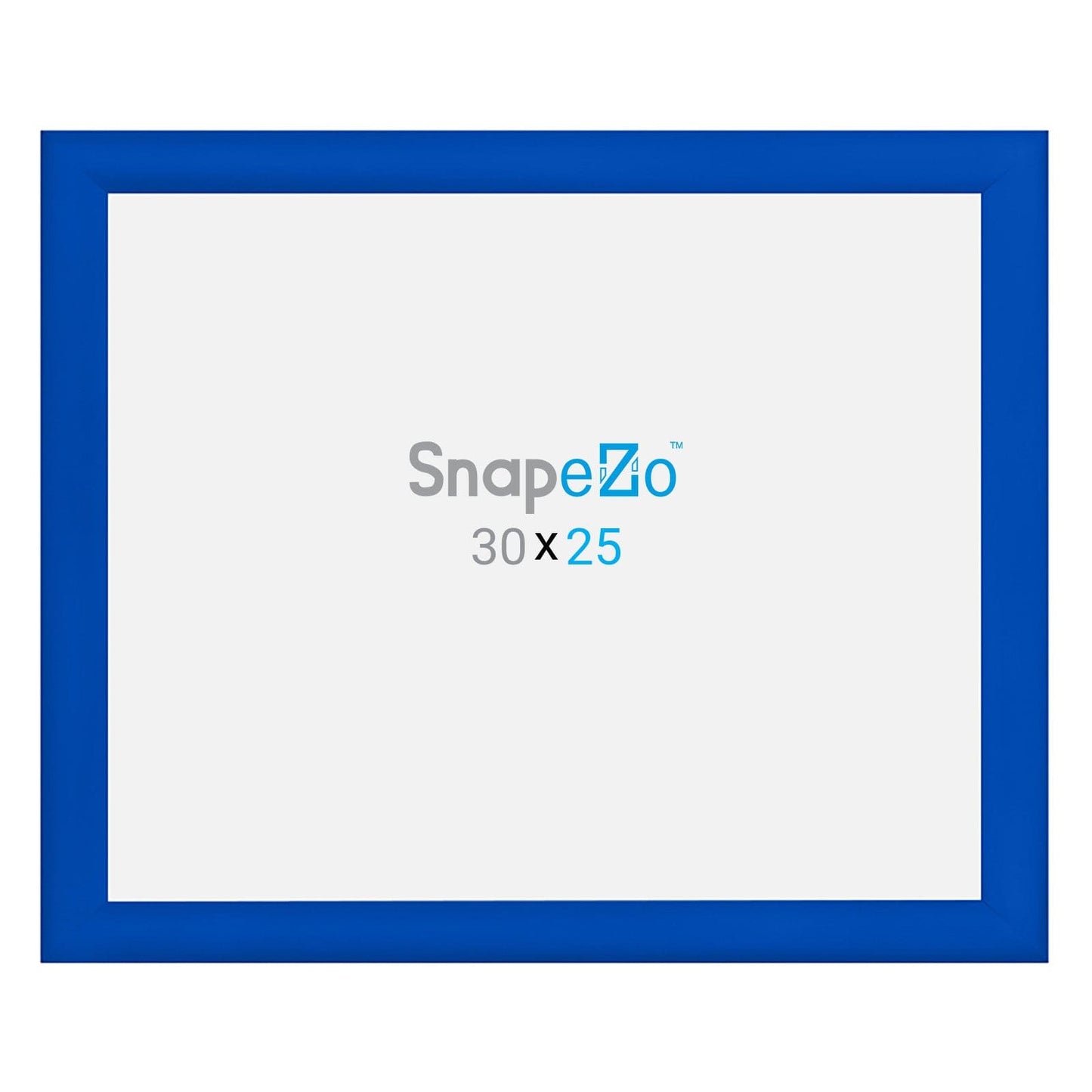 25x30 Blue SnapeZo® Snap Frame - 1.2" Profile - Snap Frames Direct