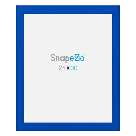 25x30 Blue SnapeZo® Snap Frame - 1.2" Profile - Snap Frames Direct