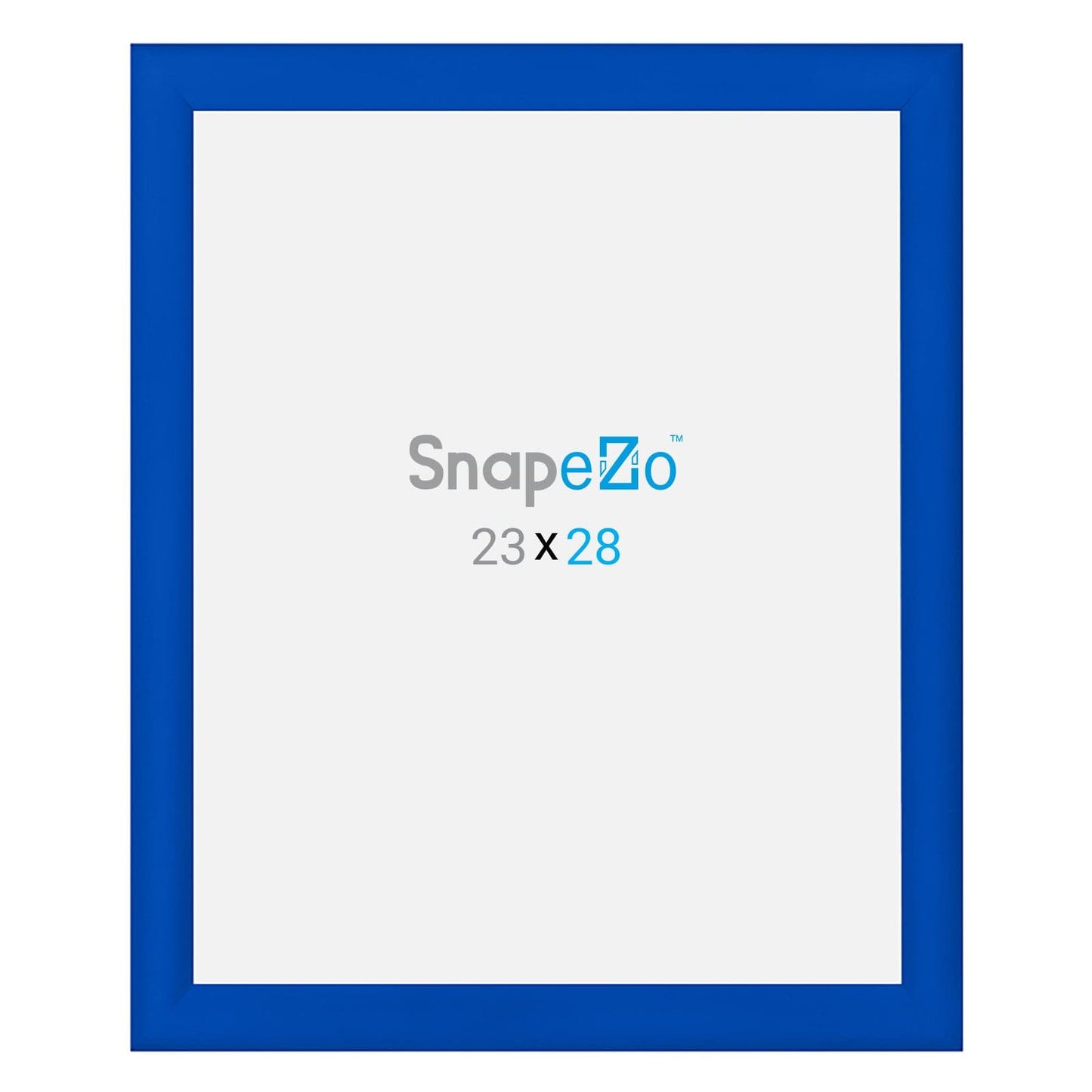 23x28 Blue SnapeZo® Snap Frame - 1.2" Profile - Snap Frames Direct