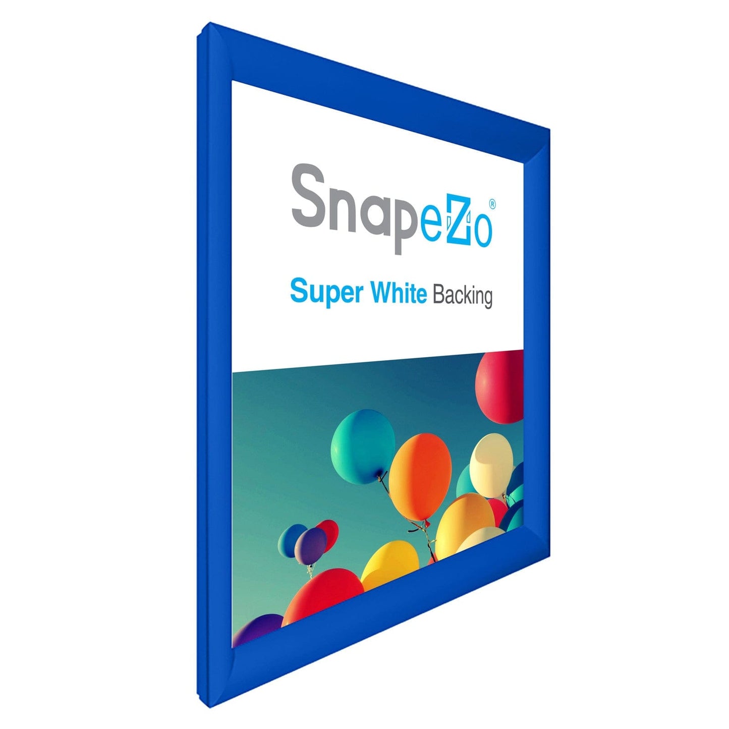 25x30 Blue SnapeZo® Snap Frame - 1.2" Profile - Snap Frames Direct