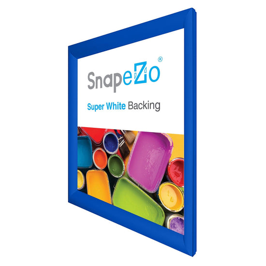 25x30 Blue SnapeZo® Snap Frame - 1.2" Profile - Snap Frames Direct