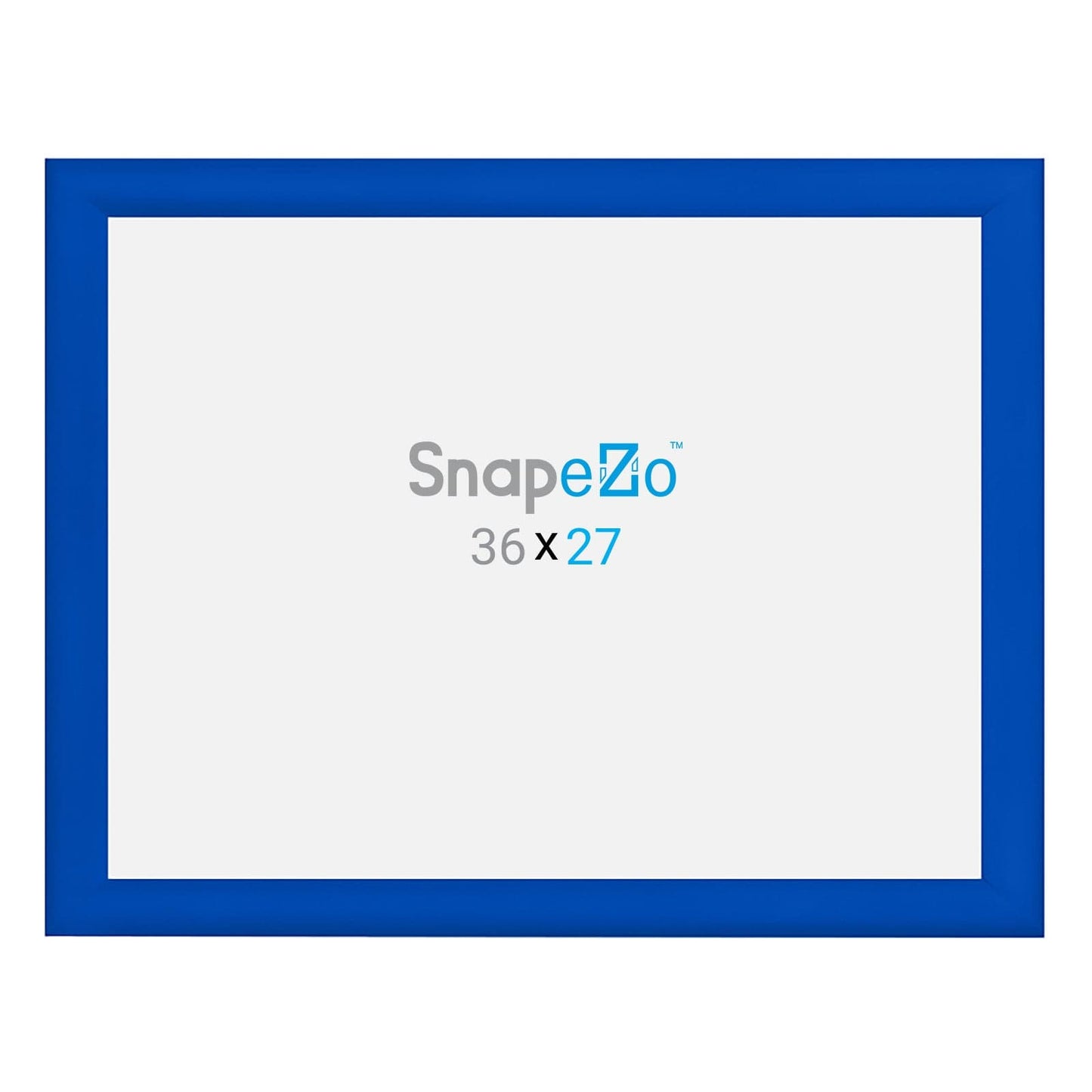 27x36 Blue SnapeZo® Snap Frame - 1.2" Profile - Snap Frames Direct
