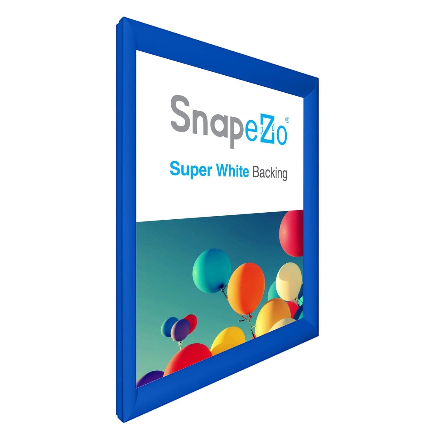 24x30 Blue SnapeZo® Snap Frame - 1.2" Profile - Snap Frames Direct