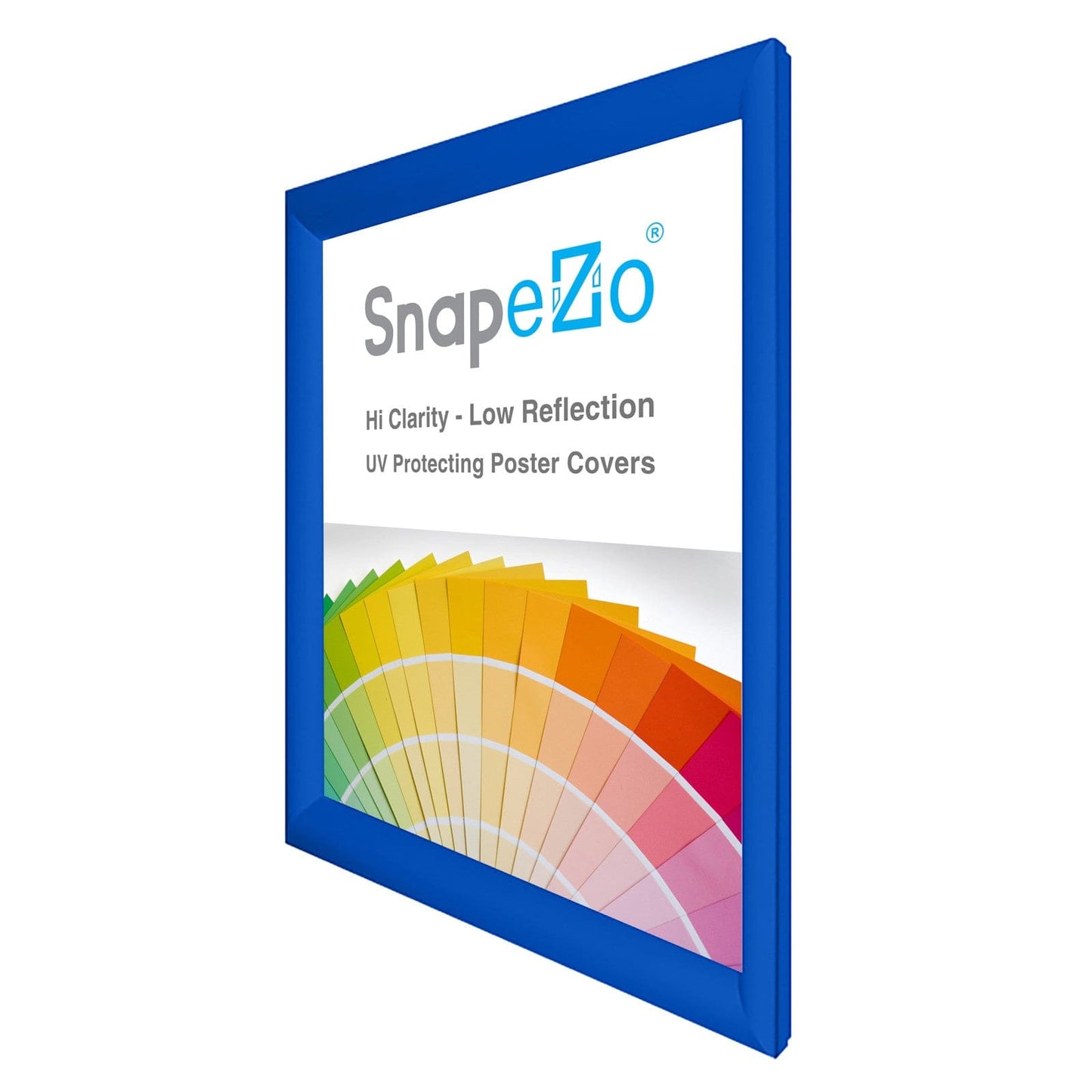 23x31 Blue SnapeZo® Snap Frame - 1.2" Profile - Snap Frames Direct