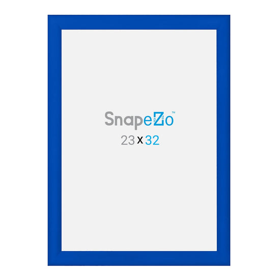 23x32 Blue SnapeZo® Snap Frame - 1.2" Profile - Snap Frames Direct