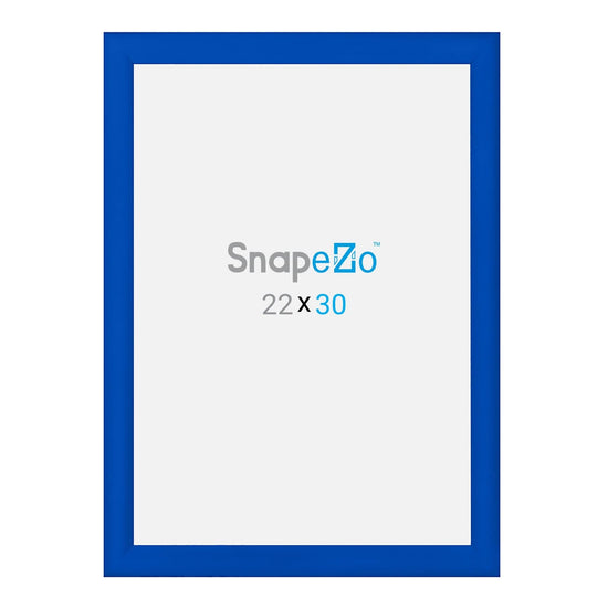 22x30 Blue SnapeZo® Snap Frame - 1.2" Profile - Snap Frames Direct