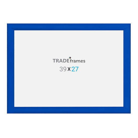 27x39  TRADEframe Blue Snap Frame 27x39 - 1.2 inch profile - Snap Frames Direct