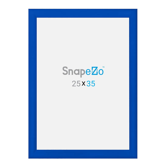 25x35 Blue SnapeZo® Snap Frame - 1.2" Profile - Snap Frames Direct