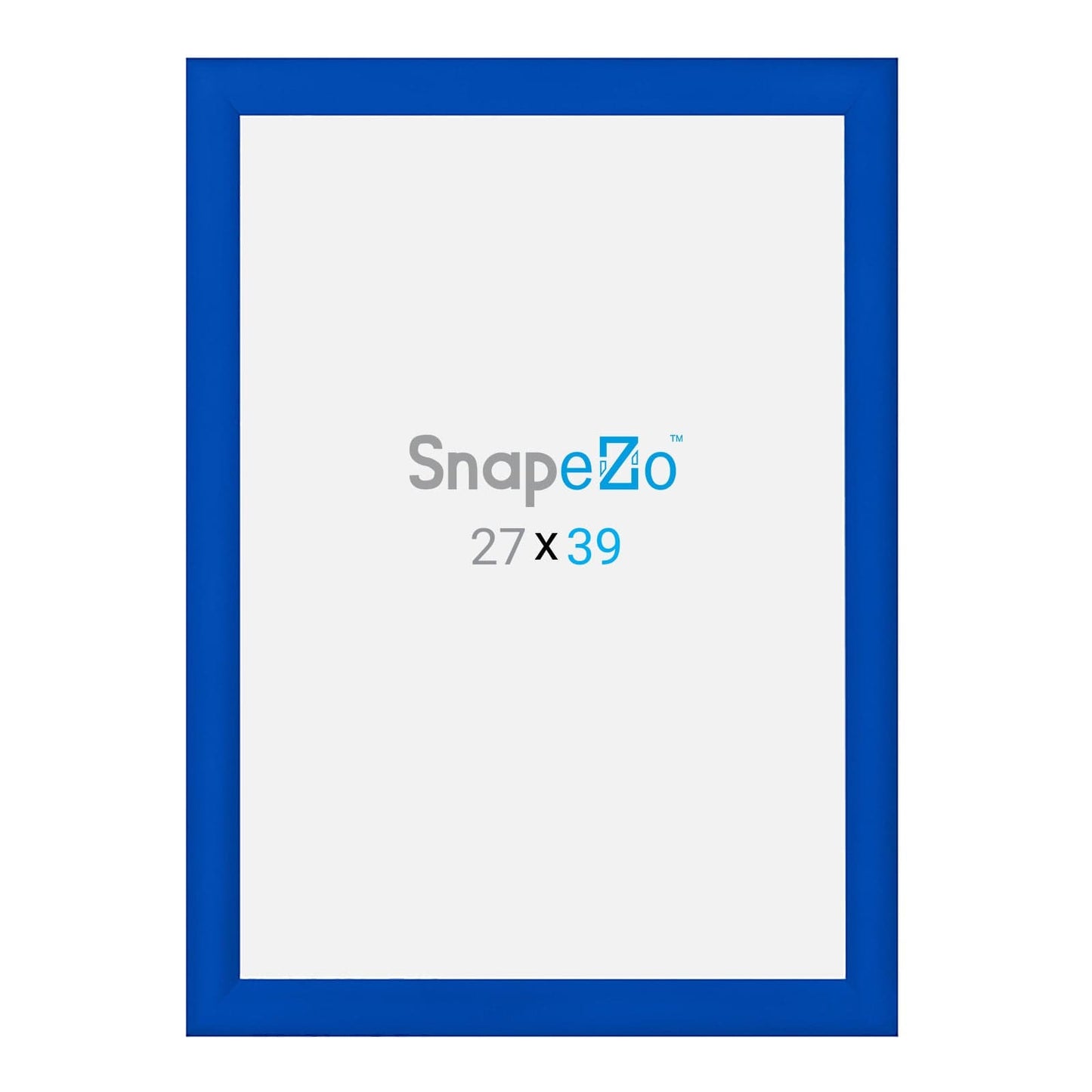 27x39 Blue SnapeZo® Snap Frame - 1.2" Profile - Snap Frames Direct