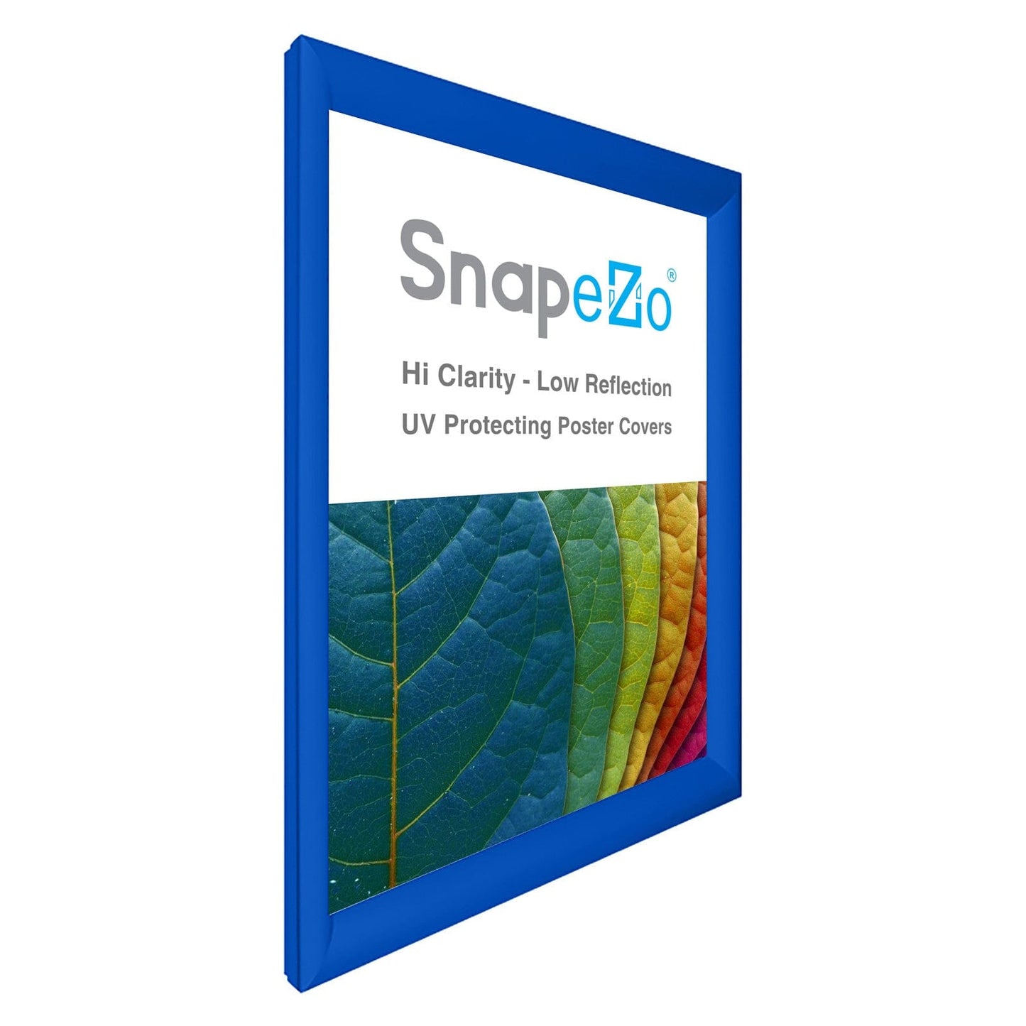 21x30 Blue SnapeZo® Snap Frame - 1.2" Profile - Snap Frames Direct