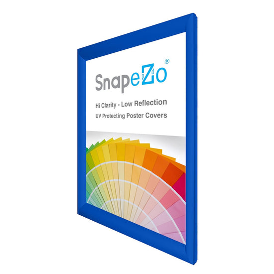 28x40 Blue SnapeZo® Snap Frame - 1.2" Profile - Snap Frames Direct