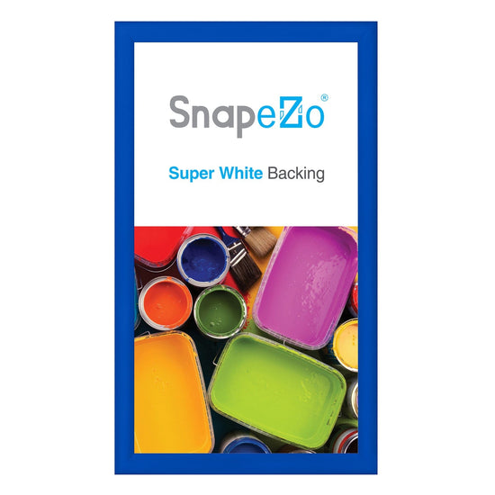 20x36 Blue SnapeZo® Snap Frame - 1.2" Profile - Snap Frames Direct