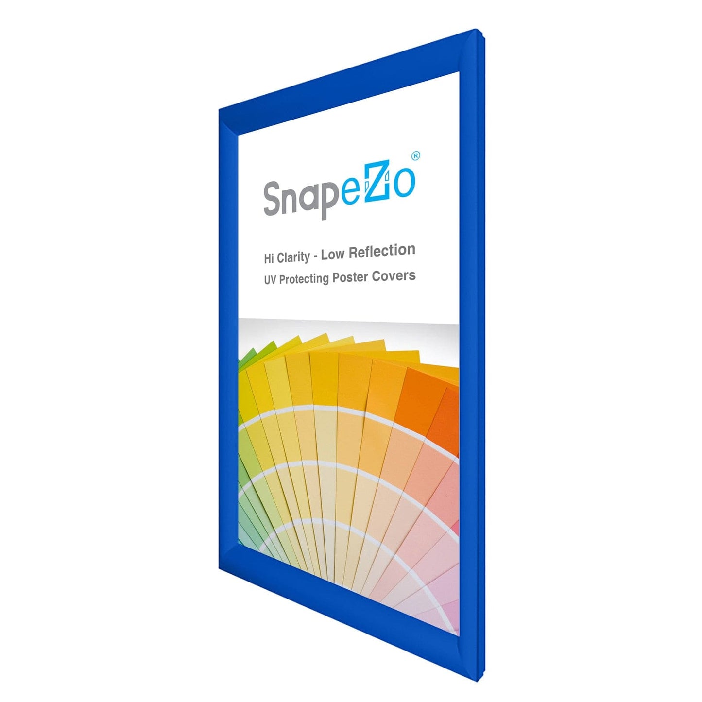 20x35 Blue SnapeZo® Snap Frame - 1.2" Profile - Snap Frames Direct