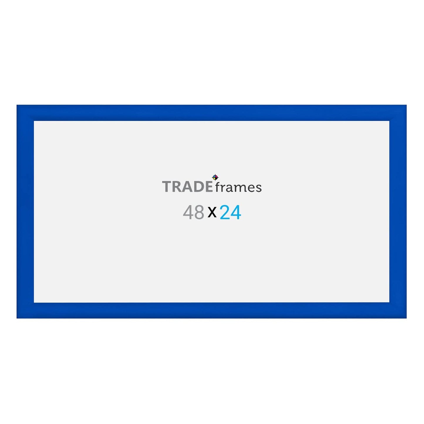 24x48  TRADEframe Blue Snap Frame 24x48 - 1.2 inch profile - Snap Frames Direct