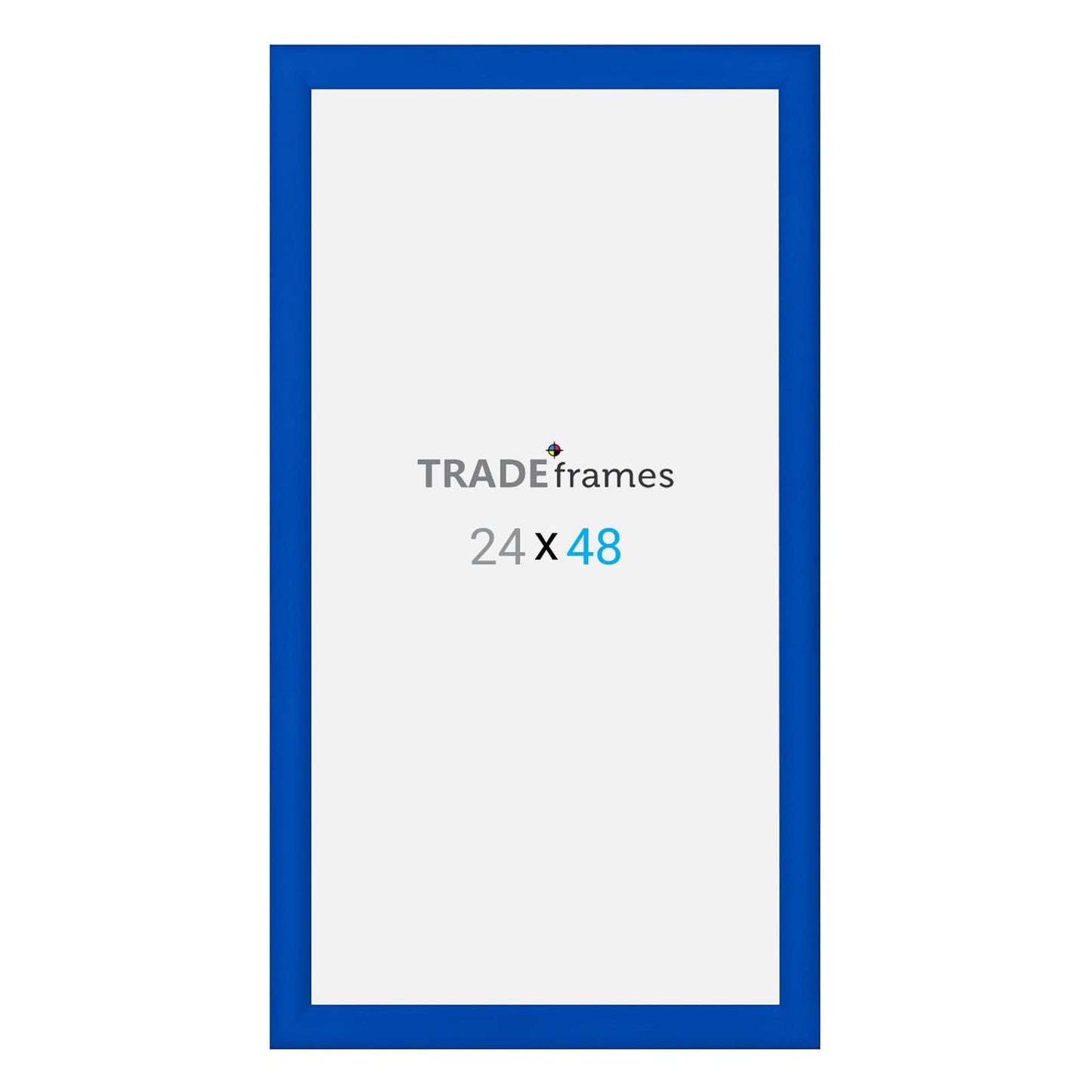24x48  TRADEframe Blue Snap Frame 24x48 - 1.2 inch profile - Snap Frames Direct