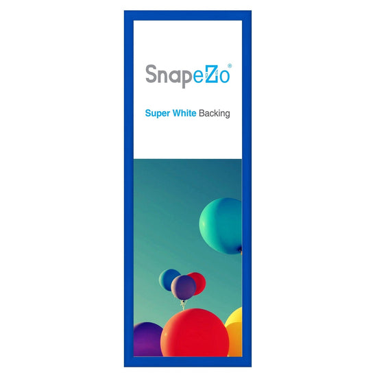 10x30 Blue SnapeZo® Snap Frame - 1.2" Profile - Snap Frames Direct