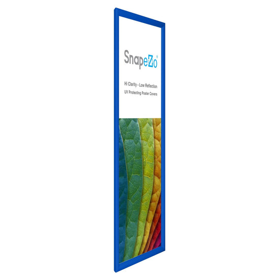 8x24 Blue SnapeZo® Snap Frame - 1.2" Profile - Snap Frames Direct