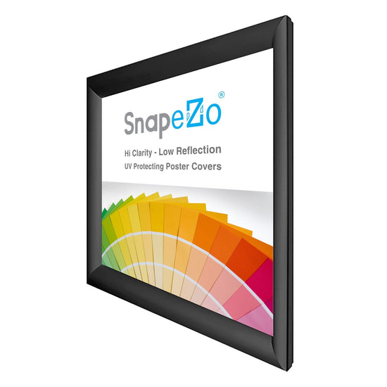 28x28 Black SnapeZo® Snap Frame - 1.2" Profile - Snap Frames Direct