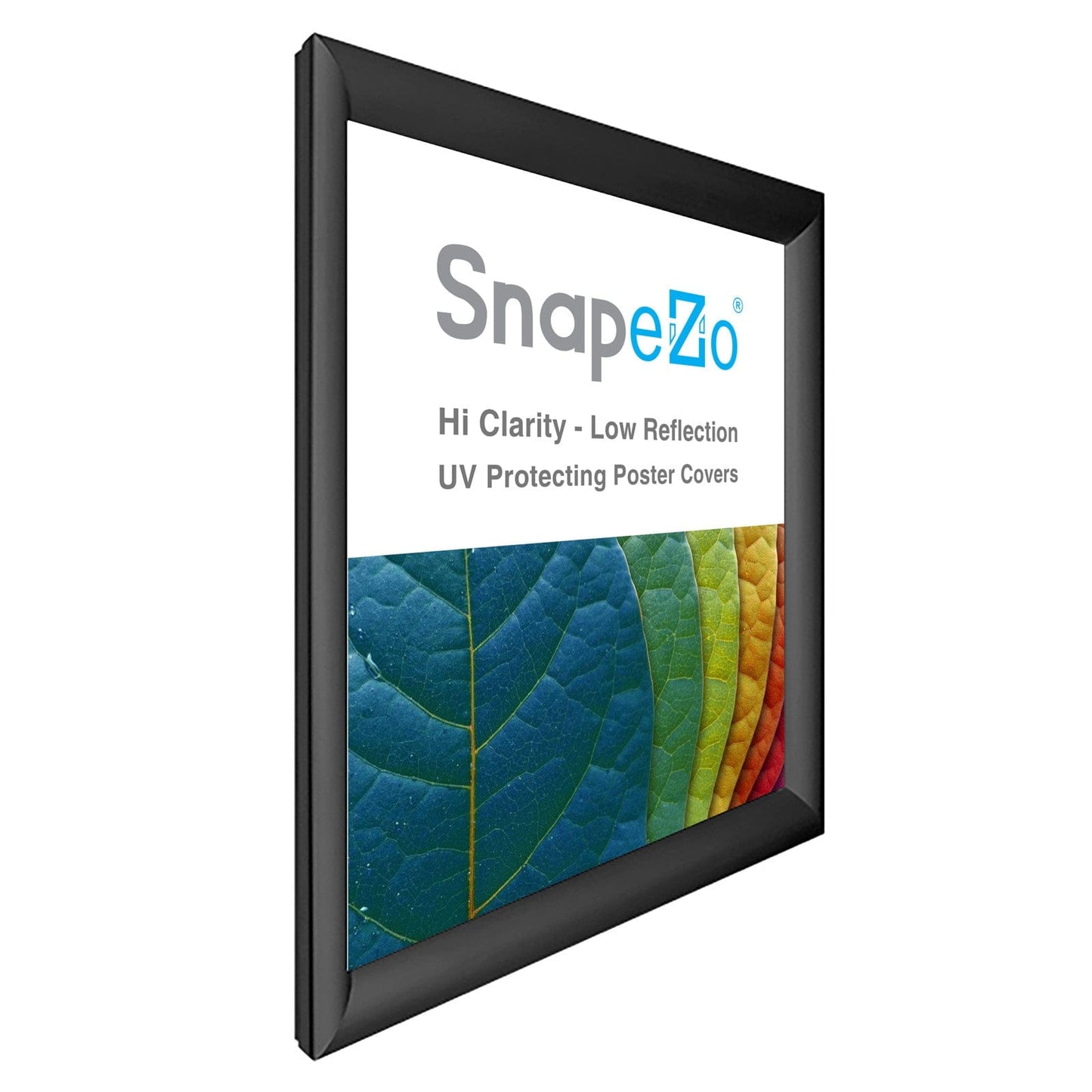 23x28 Black SnapeZo® Snap Frame - 1.2" Profile - Snap Frames Direct