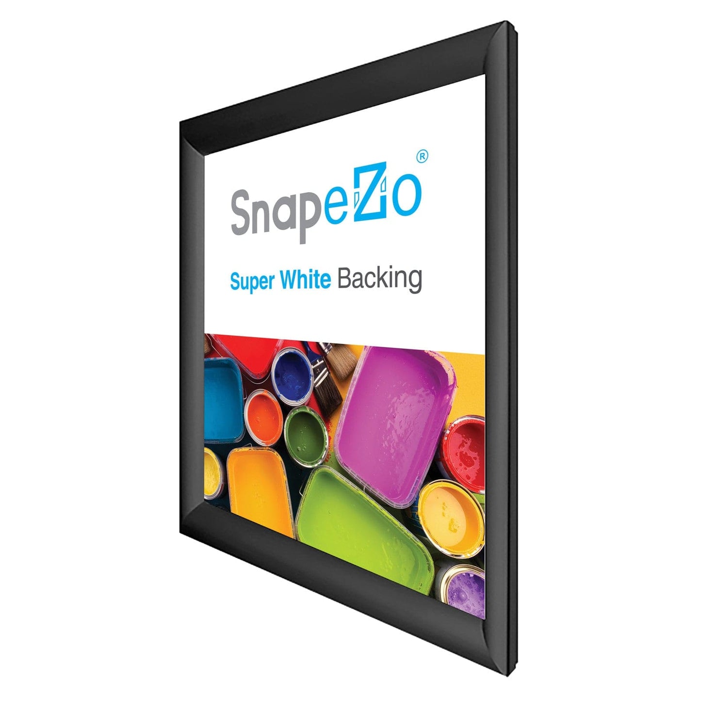 23x27 Black SnapeZo® Snap Frame - 1.2" Profile - Snap Frames Direct