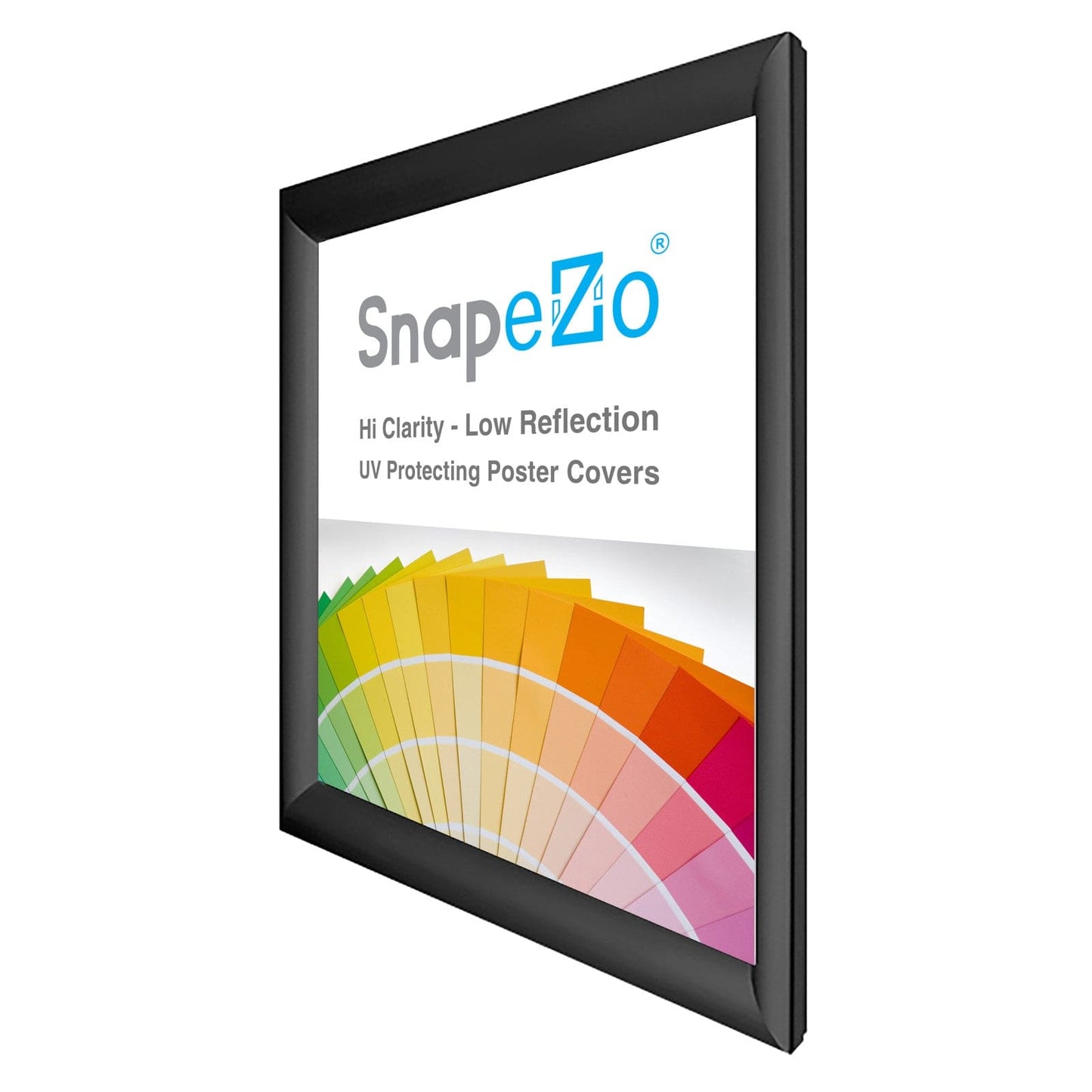 26x32 Black SnapeZo® Snap Frame - 1.2" Profile - Snap Frames Direct