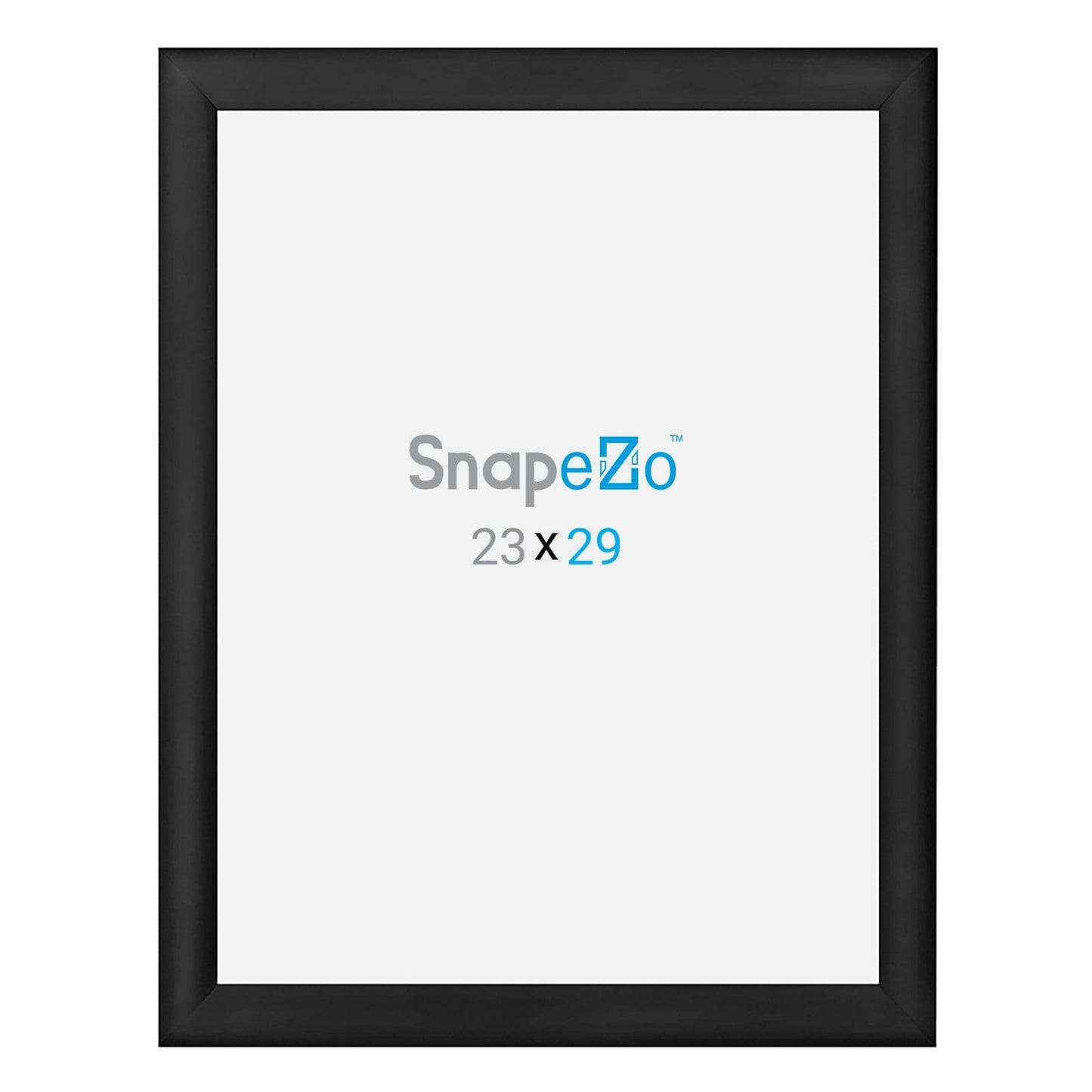 23x29 Black SnapeZo® Snap Frame - 1.2" Profile - Snap Frames Direct
