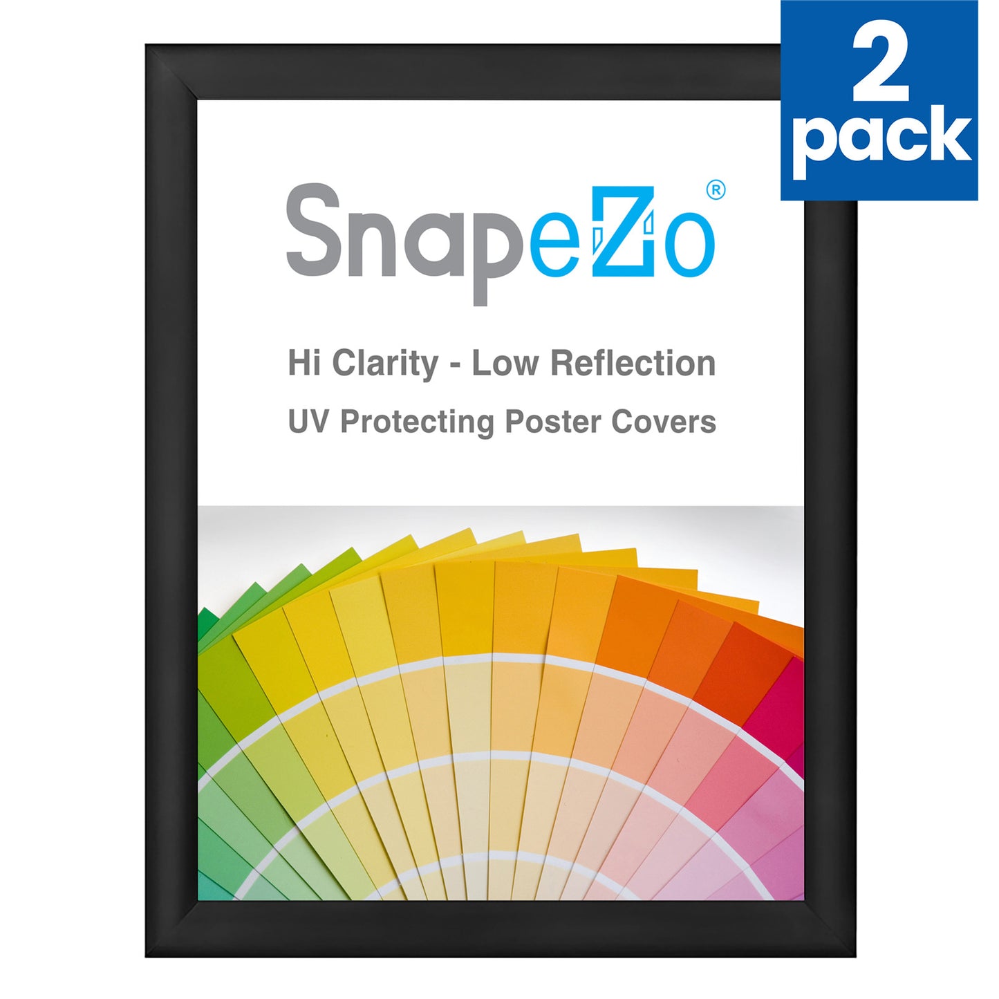 Twin-Pack of 32x42 Black Snap Frame