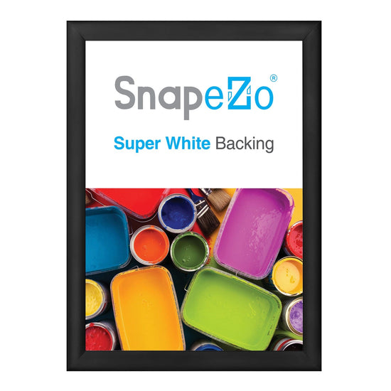 A1 Black SnapeZo® Snap Frame - 1.2" Profile - Snap Frames Direct