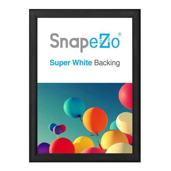 A1 Black SnapeZo® Snap Frame - 1.2" Profile - Snap Frames Direct