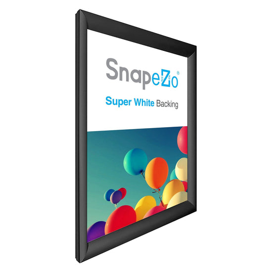 27x38 Black SnapeZo® Snap Frame - 1.2" Profile - Snap Frames Direct