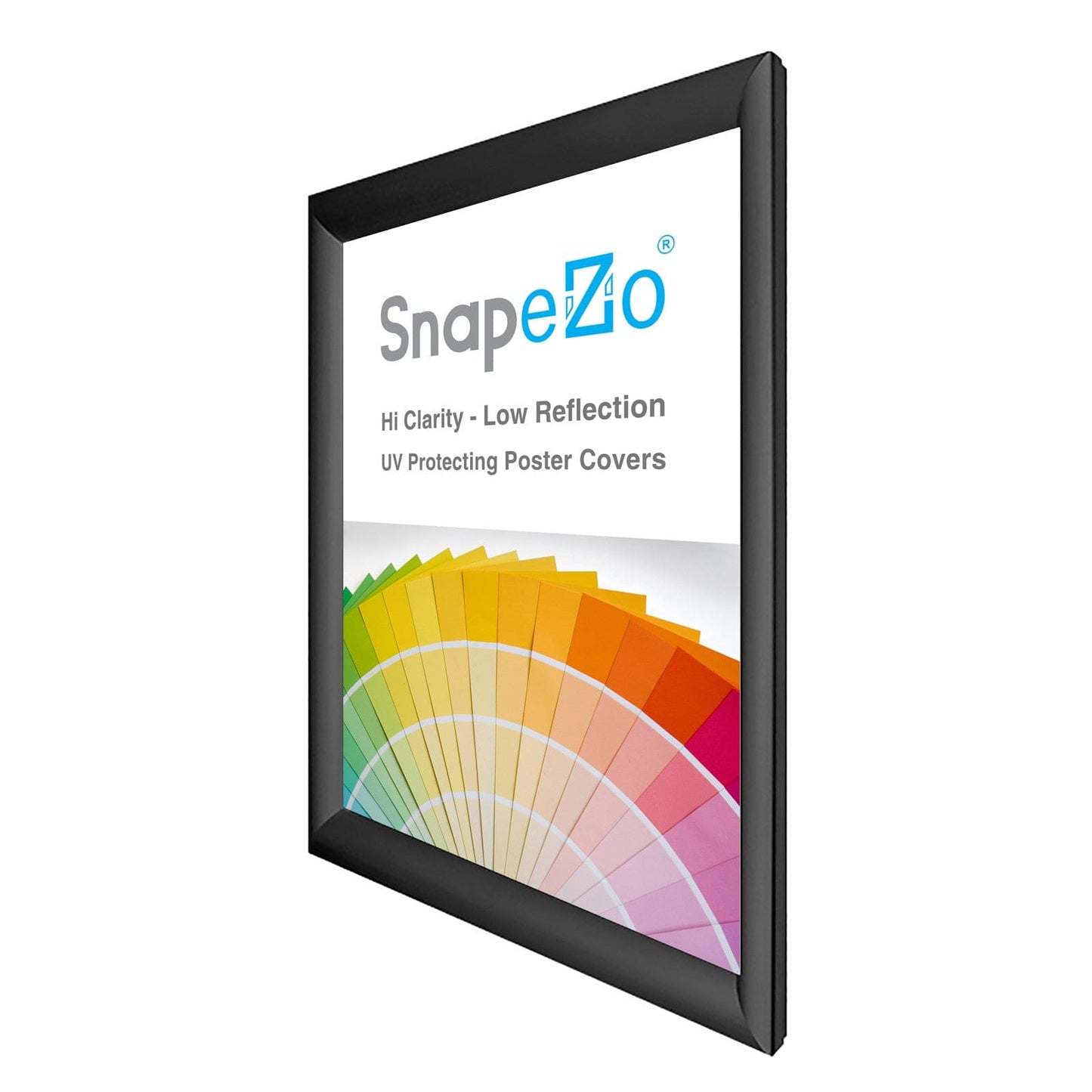 23x32 Black SnapeZo® Snap Frame - 1.2" Profile - Snap Frames Direct