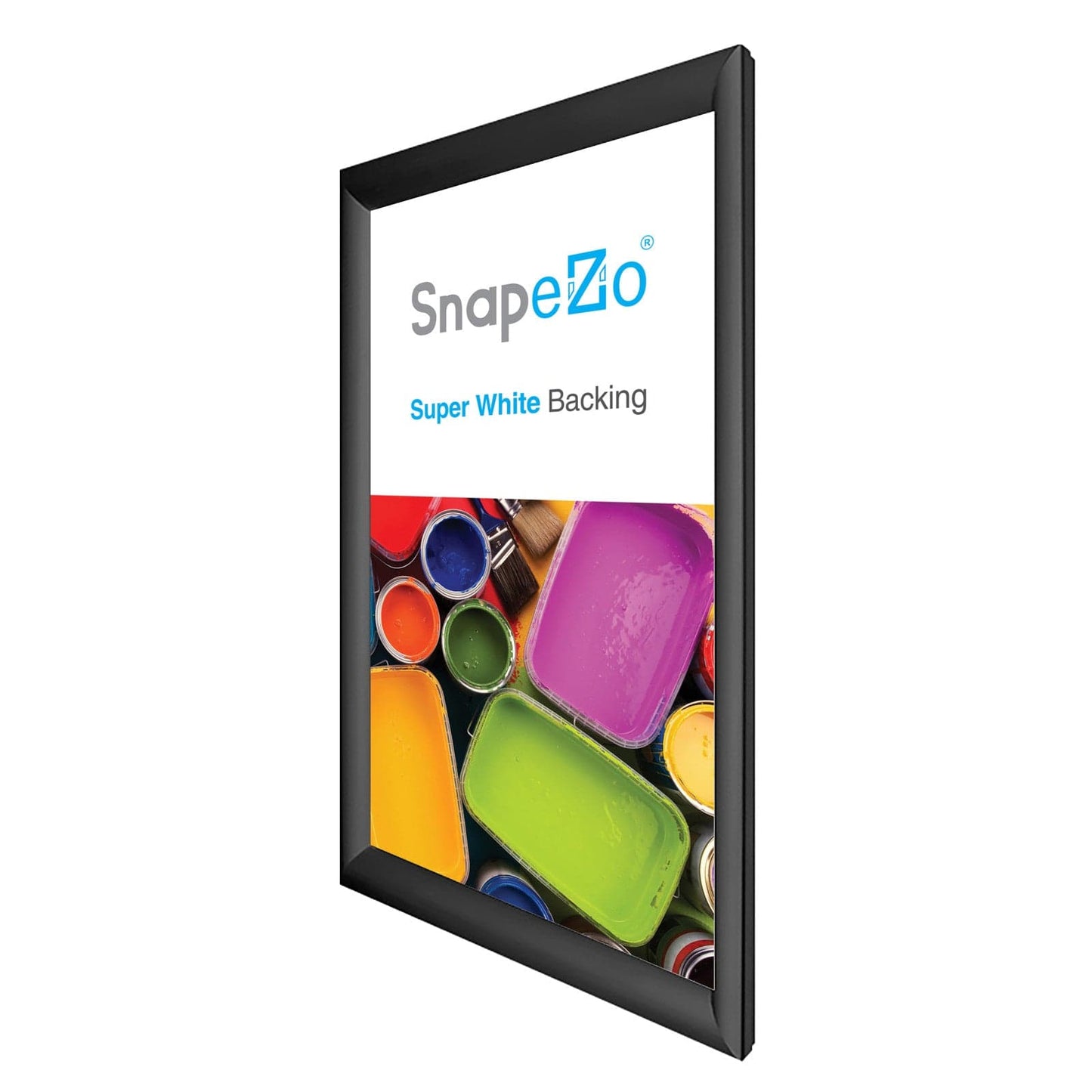 20x35 Black SnapeZo® Snap Frame - 1.2" Profile - Snap Frames Direct