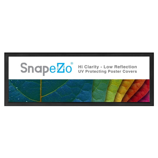 13.5x40 Black SnapeZo® Snap Frame - 1.2" Profile - Snap Frames Direct
