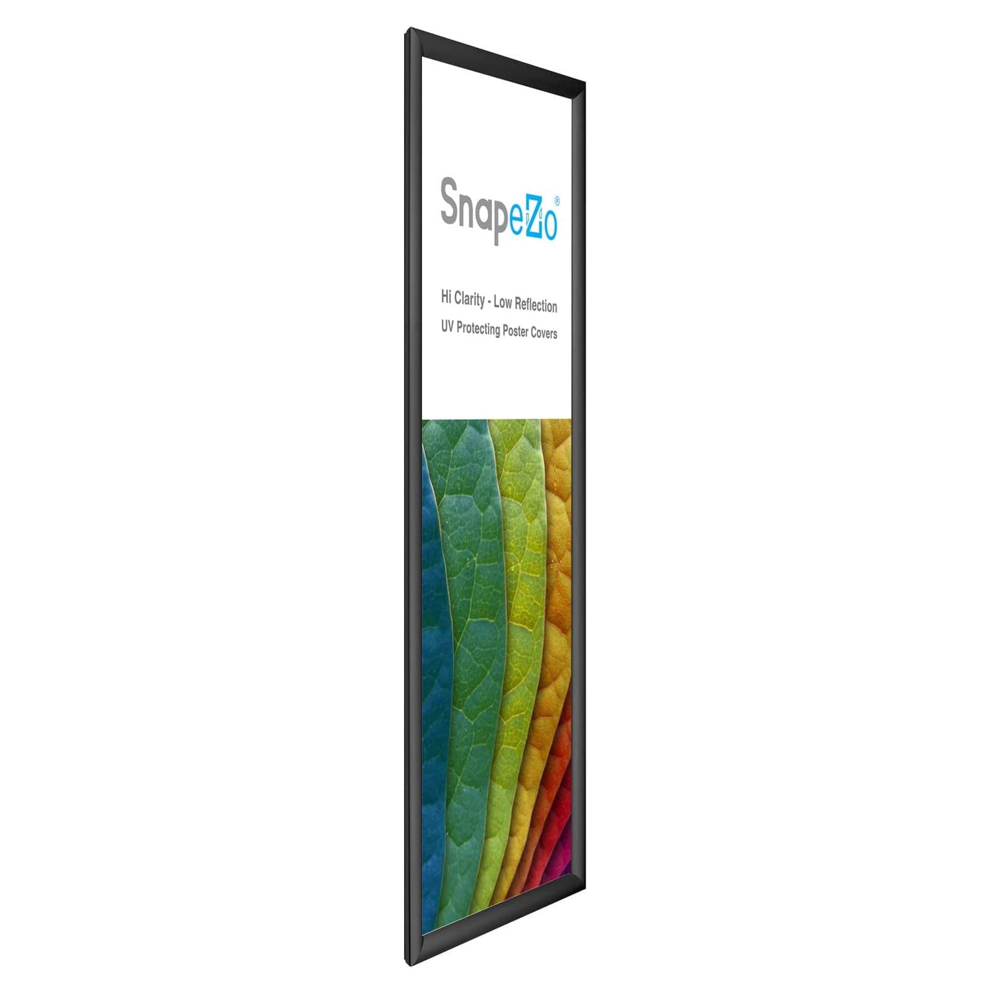 13.5x40 Black SnapeZo® Snap Frame - 1.2" Profile - Snap Frames Direct
