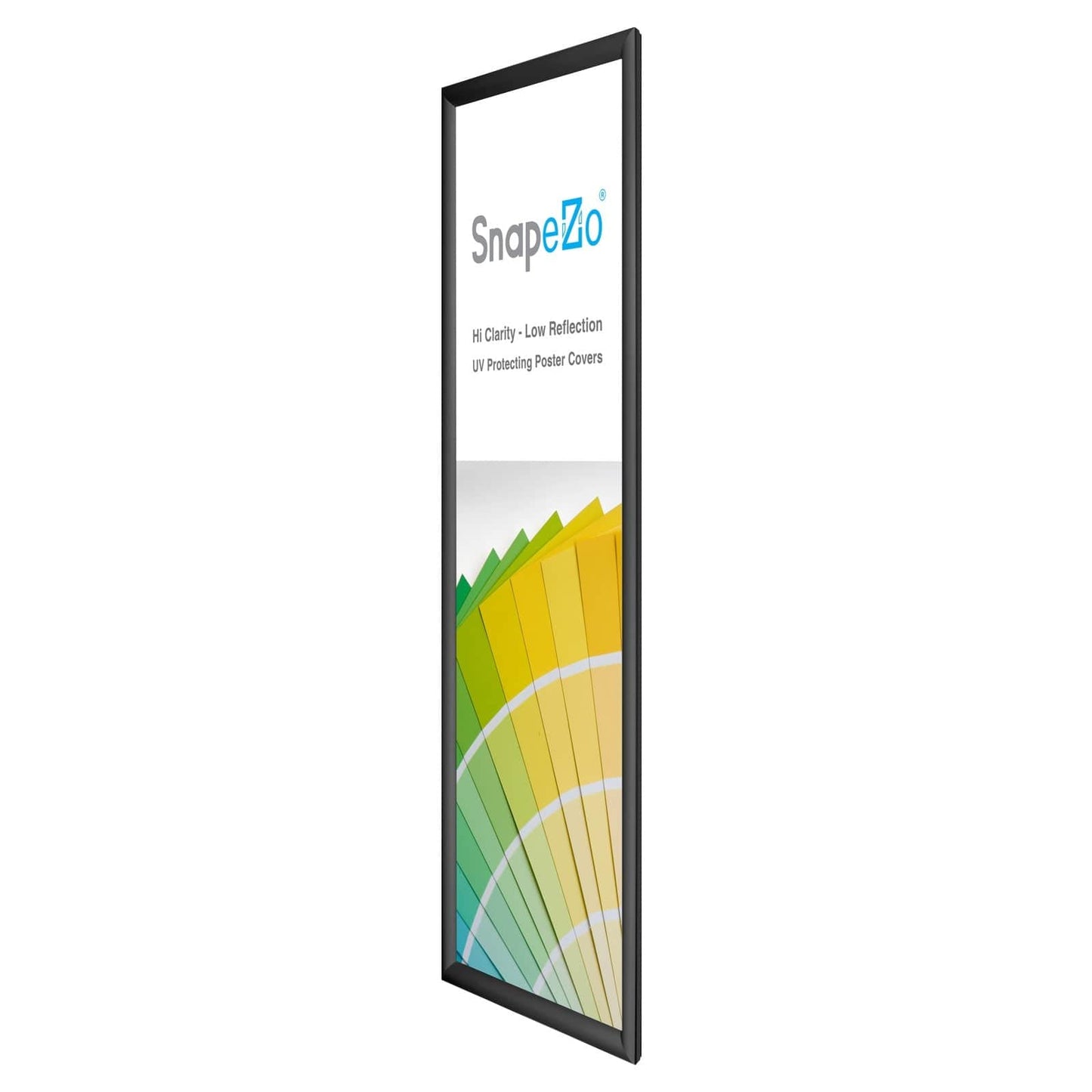 13.5x40 Black SnapeZo® Snap Frame - 1.2" Profile - Snap Frames Direct