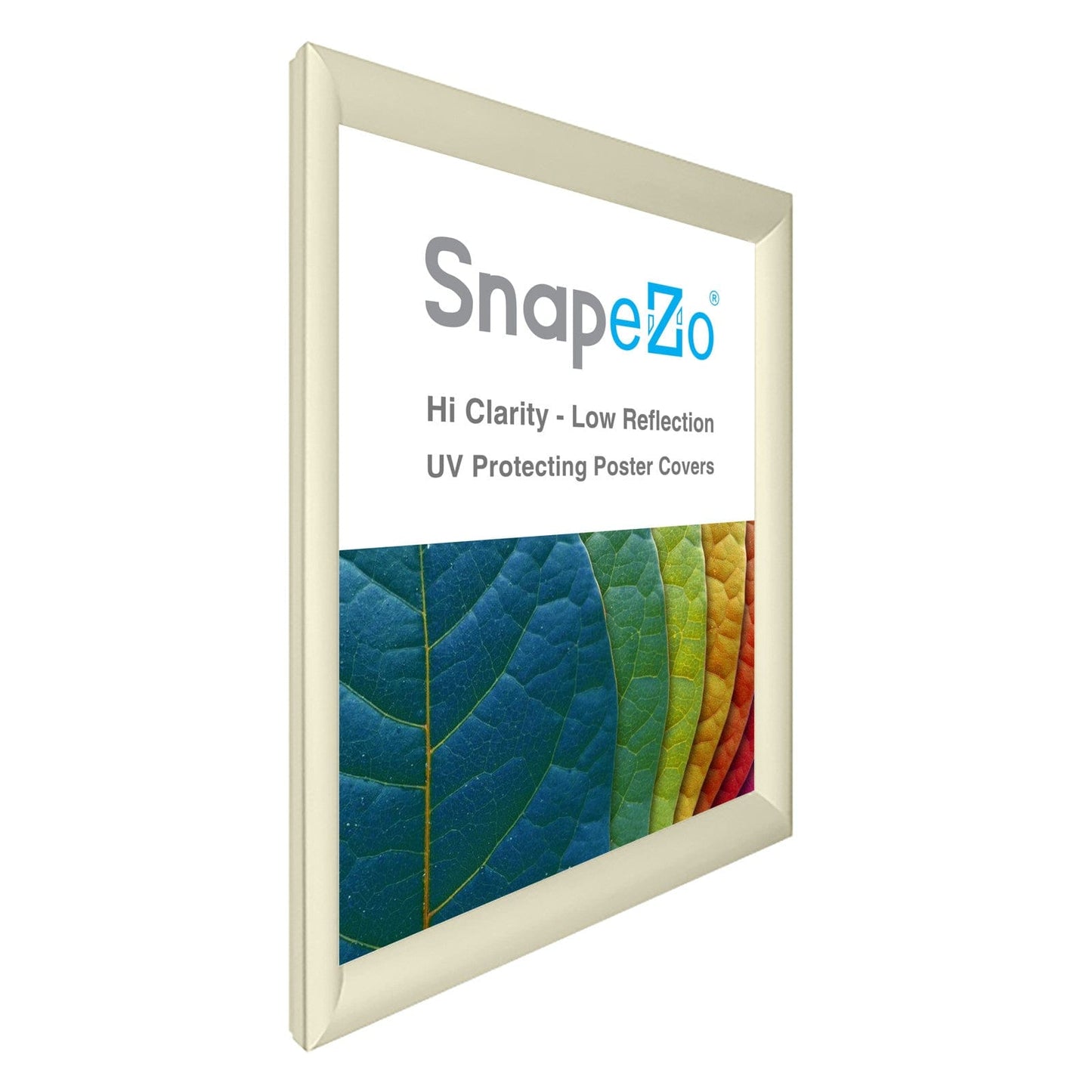 36x48 Inches Cream SnapeZo® Snap Frame - 1.2" profile - Snap Frames Direct