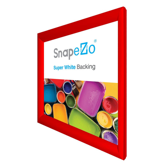 33x33 Red SnapeZo® Snap Frame - 1.2" Profile - Snap Frames Direct