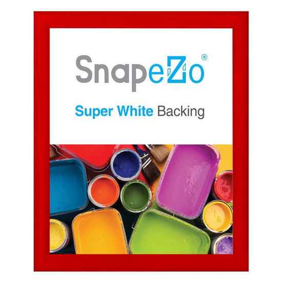 25x30 Red SnapeZo® Snap Frame - 1.2" Profile - Snap Frames Direct