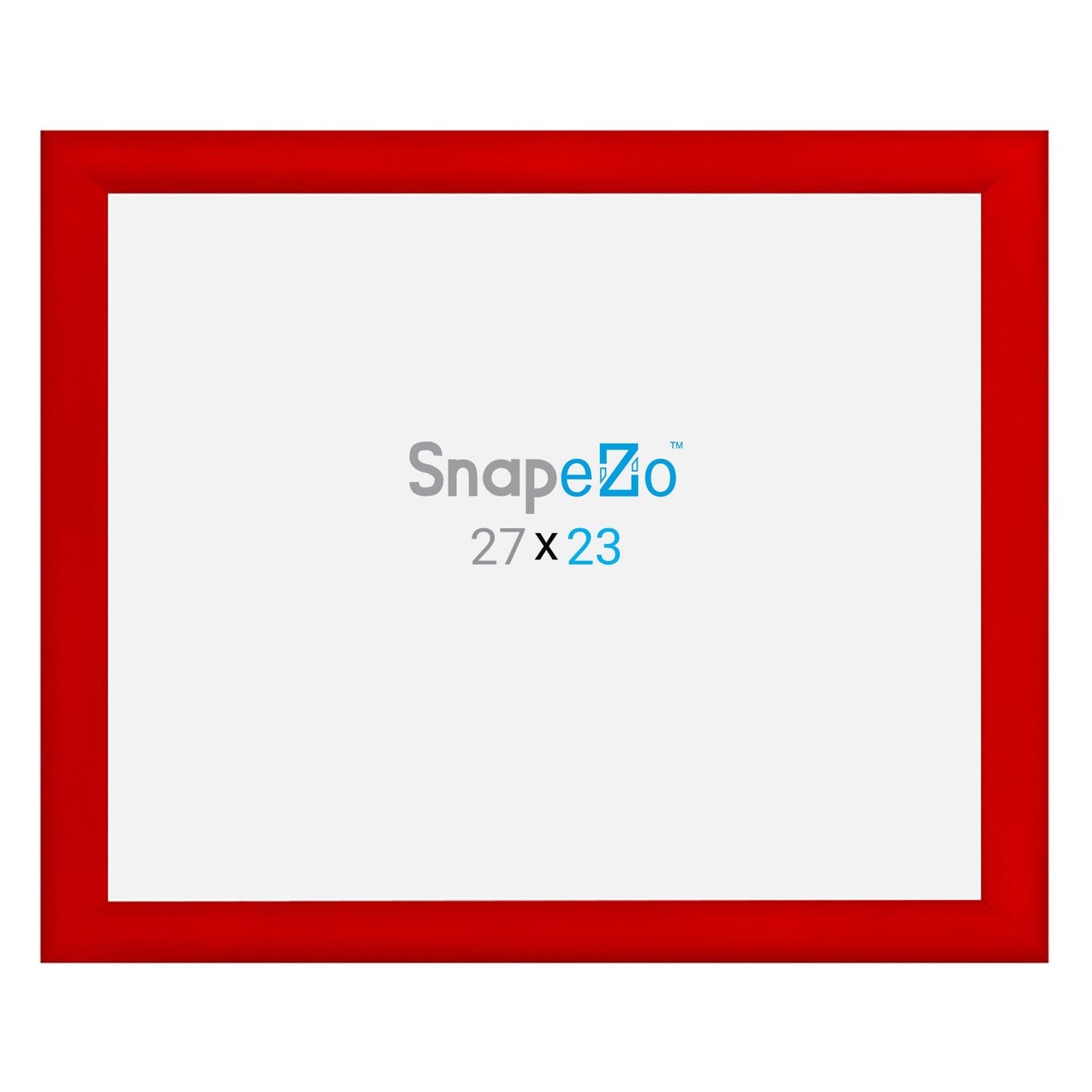 23x27 Red SnapeZo® Snap Frame - 1.2" Profile - Snap Frames Direct