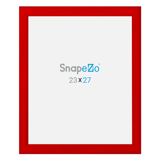 23x27 Red SnapeZo® Snap Frame - 1.2" Profile - Snap Frames Direct