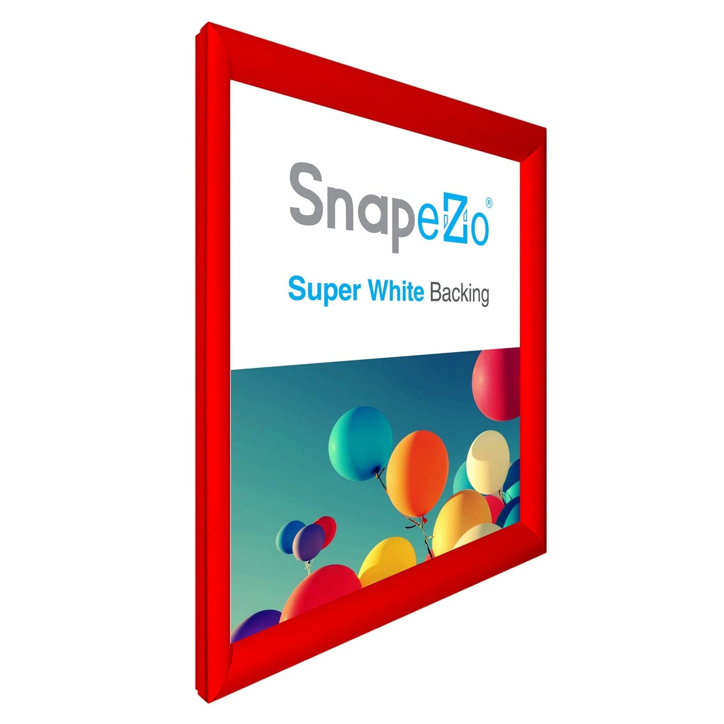 25x30 Red SnapeZo® Snap Frame - 1.2" Profile - Snap Frames Direct