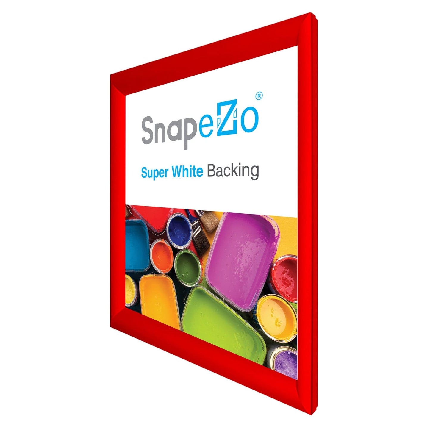 25x31 Red SnapeZo® Snap Frame - 1.2" Profile - Snap Frames Direct