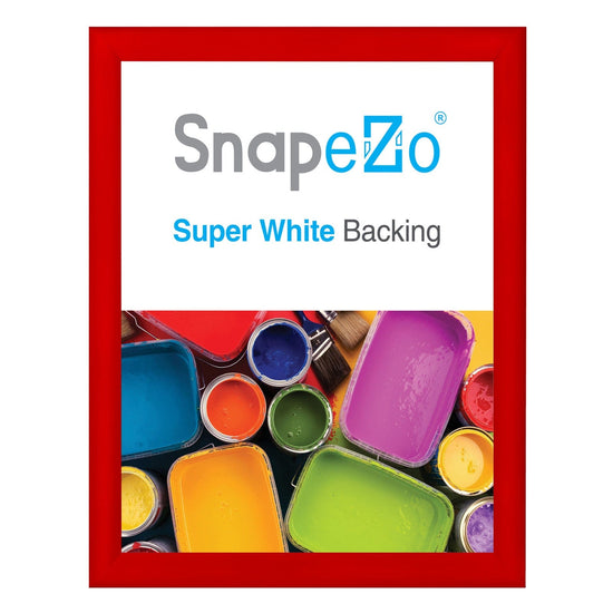 28x36 Red SnapeZo® Snap Frame - 1.2" Profile - Snap Frames Direct