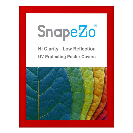 23x31 Red SnapeZo® Snap Frame - 1.2" Profile - Snap Frames Direct