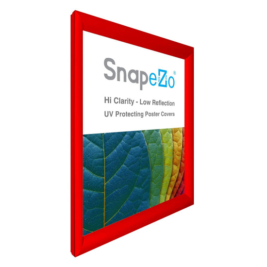 29x39 Red SnapeZo® Snap Frame - 1.2" Profile - Snap Frames Direct